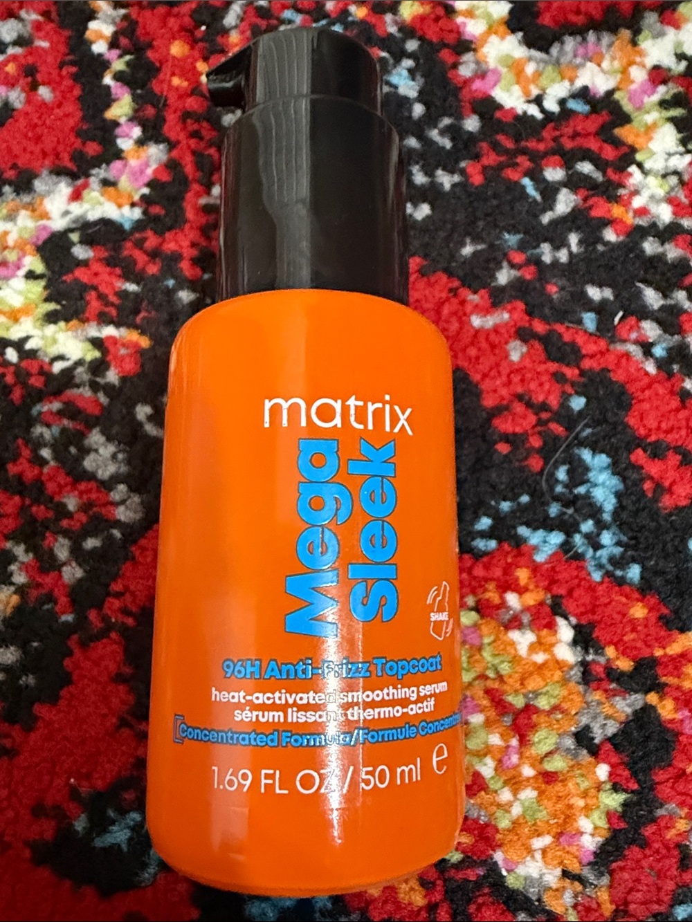 Matrix Mega Sleek Heat-Activated Smoothing Serum 1.69 oz Full Size